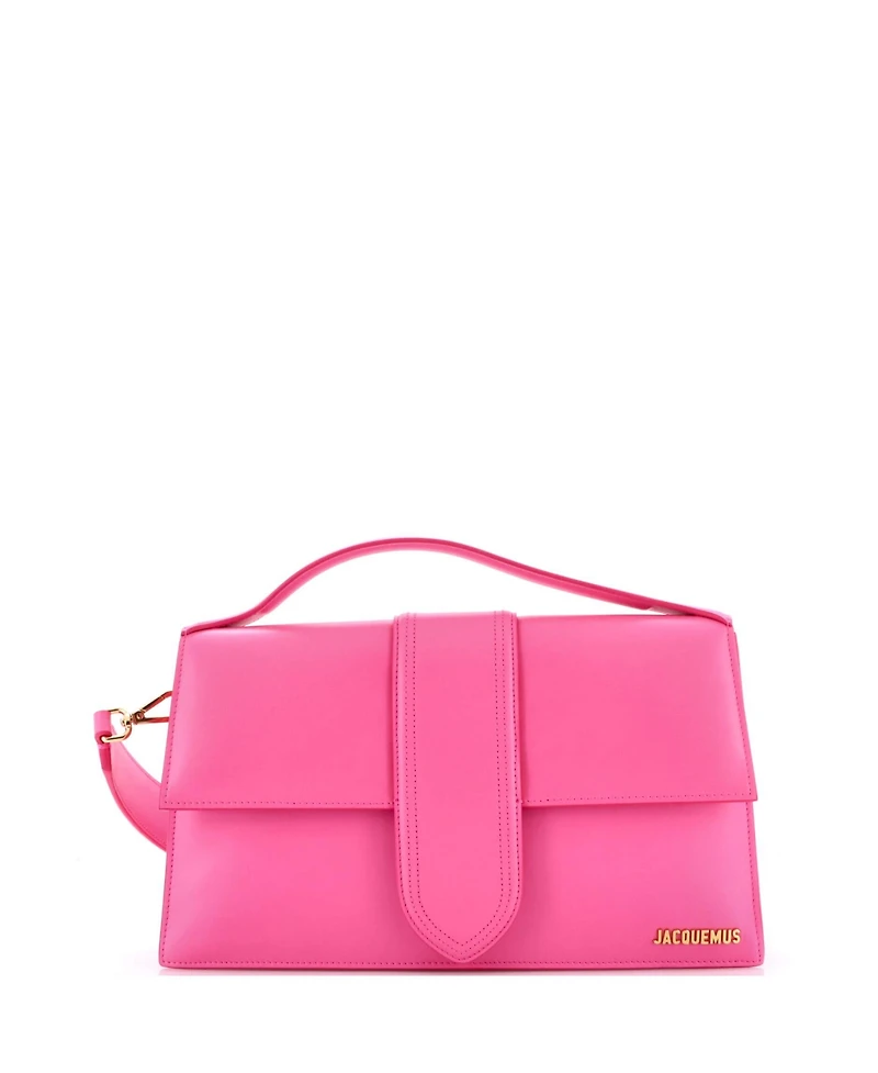 Pre-Owned Jacquemus Le Bambinou Flap Bag Leather