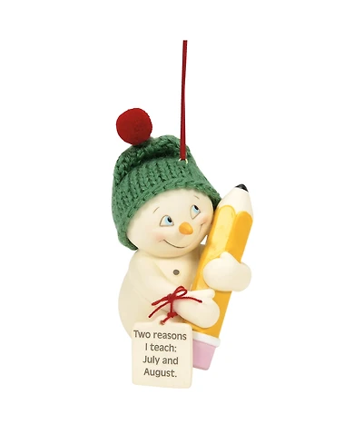Department 56 Two Reasons I Teach Ornament