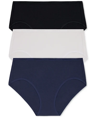 Dkny Women's Cotton Modal Brief 3 Pack.- DK8465P3
