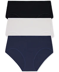 Dkny Women's Cotton Modal Brief 3 Pack.- DK8465P3