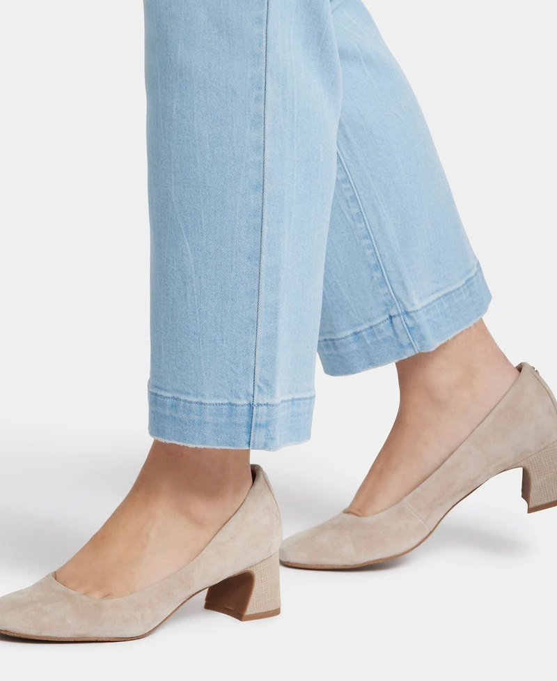 Nydj Plus Bailey Relaxed Ankle Pull On Jeans