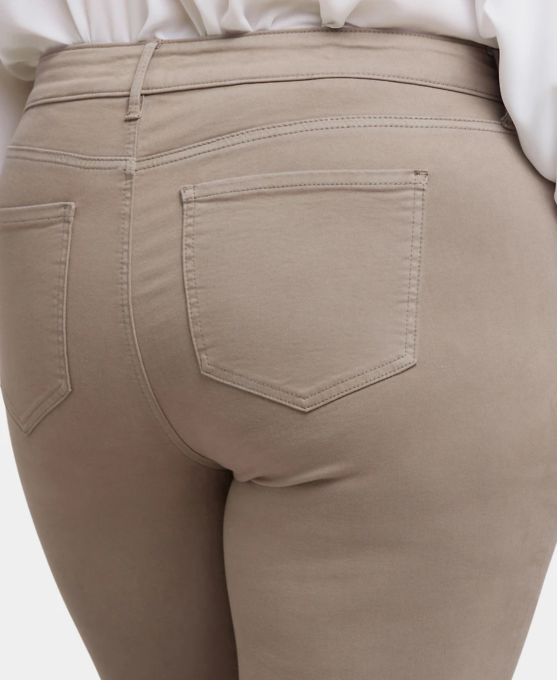 Nydj Plus Marilyn Straight Pull On Jeans