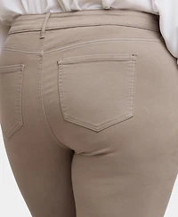 Nydj Plus Marilyn Straight Pull On Jeans