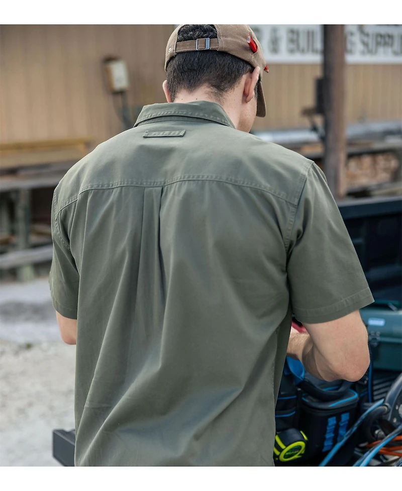 Thorogood Men's Short Sleeve Utility Button Up Shirt