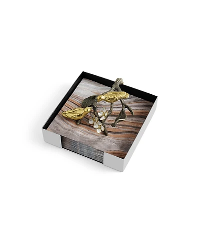 Michael Aram Lovebirds Cocktail Napkin Holder