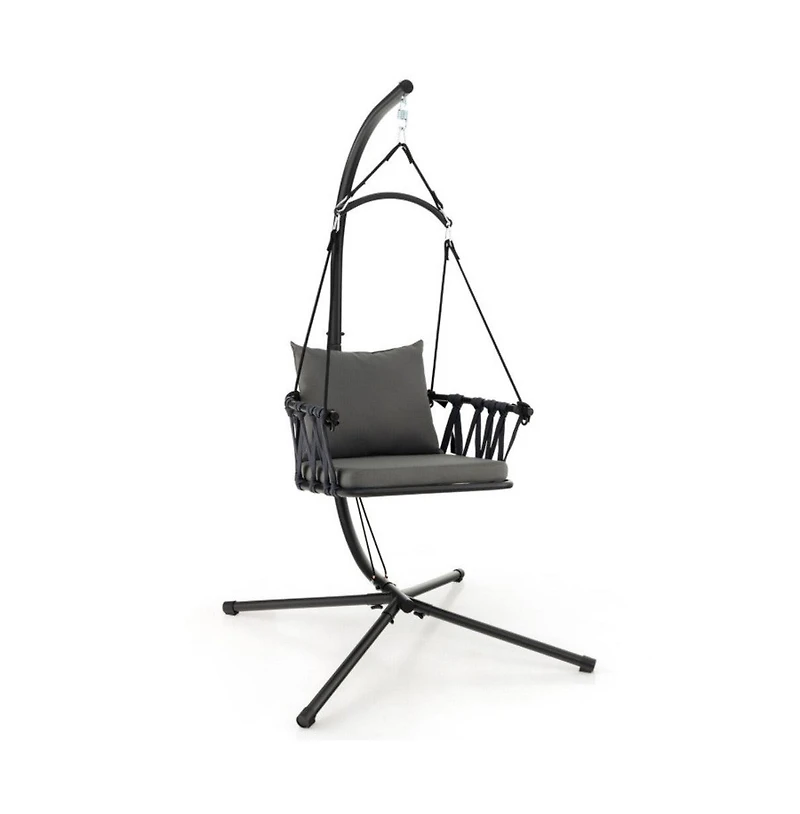 Hanging Swing Hammock Chair Porch Swing with Stand