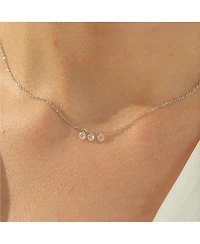 Sterling Silver Emmeline Three Charms Necklace & Bracelet Set