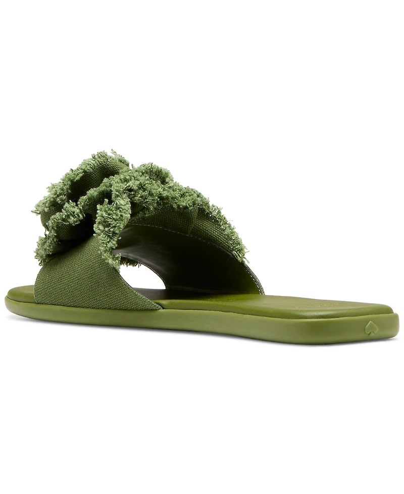 kate spade new york Women's Flourish Flat Sandals