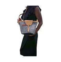 Small Balance Handcrafted Sisal Straw Crossbody Bag