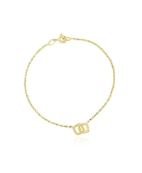 The Lovery Mini Gold Headphone Charm 14K Gold
