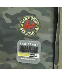 Jurassic Park Logo 16" Tan & Camo Backpack