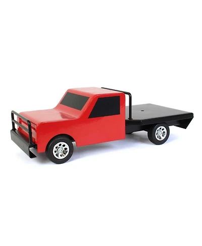 Little Buster Toys 1/16th Metal Red Flatbed Farm Truck