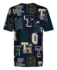 Tommy Hilfiger Little and Toddler Boys Collegiate Spots Short Sleeve T-Shirt