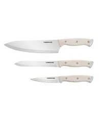 Farberware Triple Rivet 3-Piece Chef Knife Set