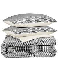 Oake Striped & Stitched 3-Pc. Quilt Set, Full/Queen, Exclusively at Macy's