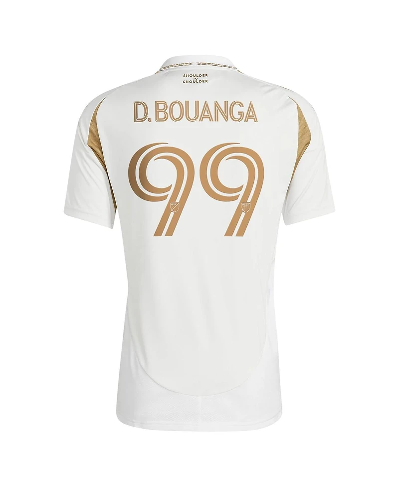 Adidas Men's Denis Bouanga White Lafc 2025 Secondary Replica Player Jersey