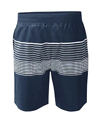 G-iii Sports by Carl Banks Men's Navy Cleveland Guardians Coastline Volley Swim Shorts