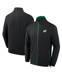 Fanatics Men's Black Dallas Stars Authentic Pro Rink Coaches Full-Zip Jacket