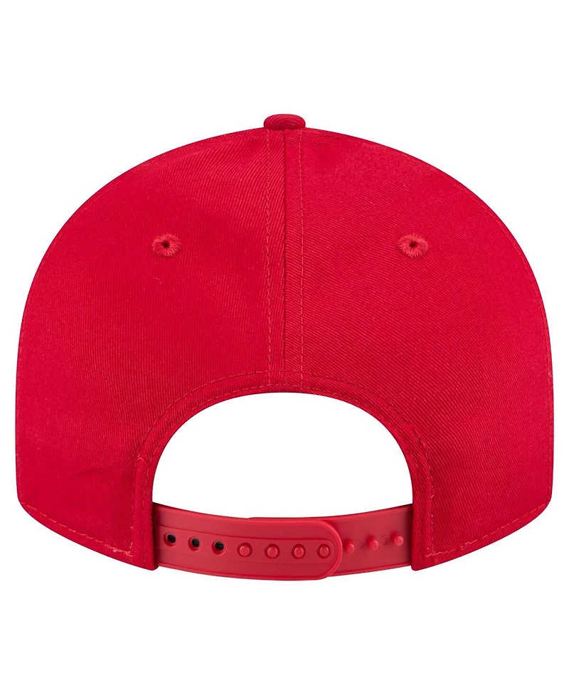 New Era Men's Scarlet Nebraska Huskers Low Profile 9FIFTY Snapback Hat