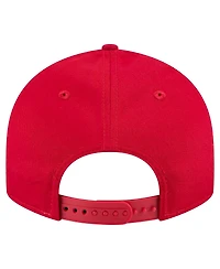 New Era Men's Scarlet Nebraska Huskers Low Profile 9FIFTY Snapback Hat