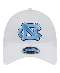 New Era Men's White North Carolina Tar Heels Active Ripstop 9TWENTY Adjustable Hat