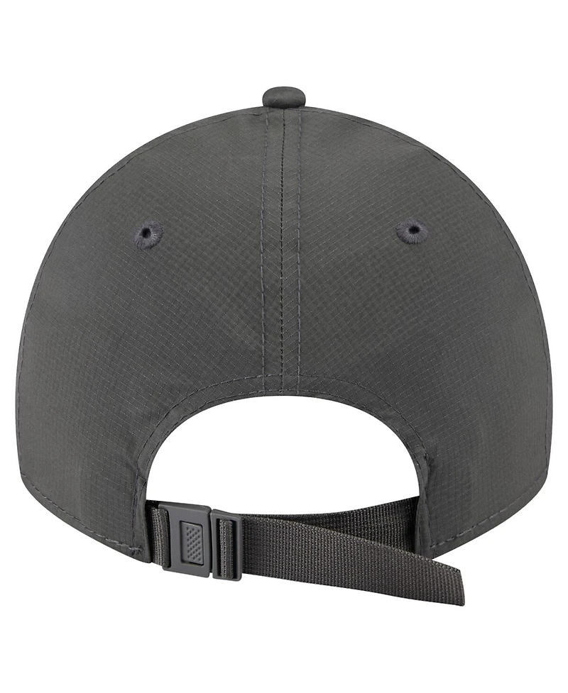 New Era Men's Charcoal Chicago Bulls Active Ripstop 9TWENTY Adjustable Hat