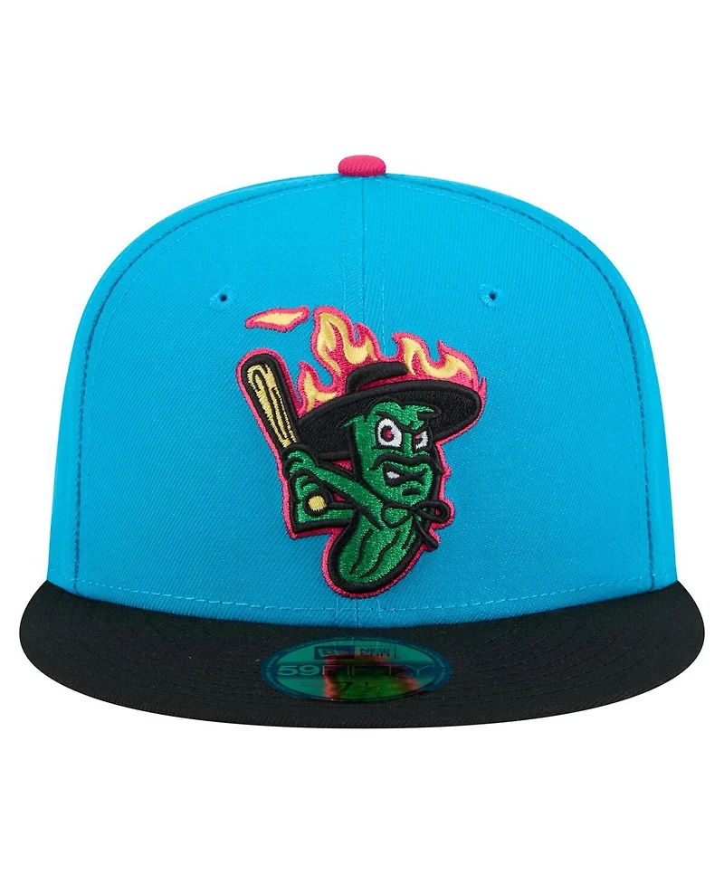 New Era Men's Blue Great Lakes Loons Copa de la Diversion 59FIFTY Fitted Hat