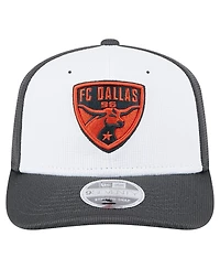 New Era Men's White/Gray Fc Dallas 2025 Jersey Hook 9SEVENTY Stretch-Snap Hat