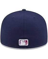 New Era Men's Purple Rochester Red Wings Theme Nights 59FIFTY Fitted Hat