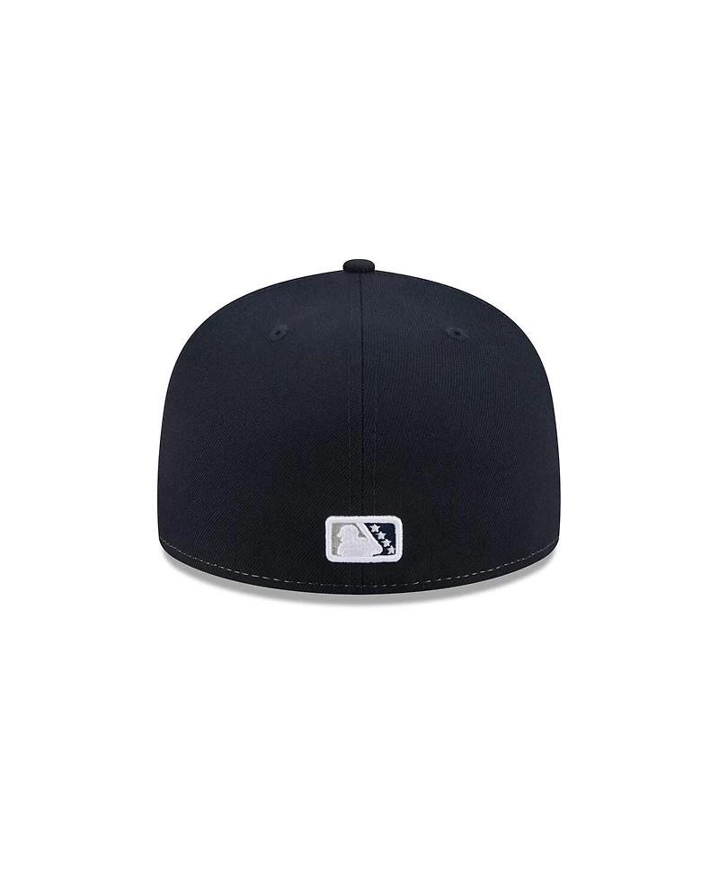 New Era Men's Off White Delmarva Shorebirds Theme Nights 59FIFTY Fitted Hat