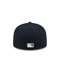 New Era Men's Off White Delmarva Shorebirds Theme Nights 59FIFTY Fitted Hat