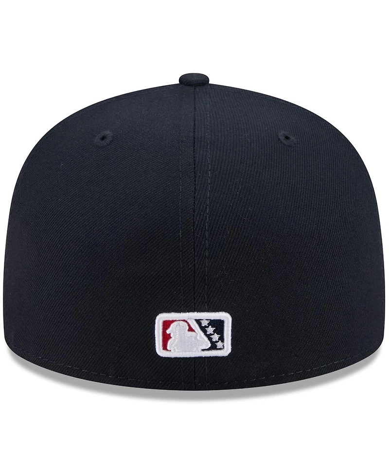 New Era Men's Navy Round Rock Express Theme Nights 59FIFTY Fitted Hat