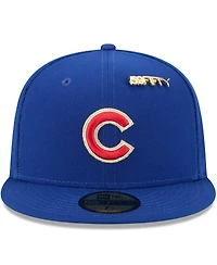 New Era Men's Royal Chicago Cubs 2025 59FIFTY Day Fitted with Pins Hat