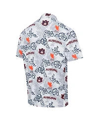 Reyn Spooner Men's White Auburn Tigers Performance Polo Shirt