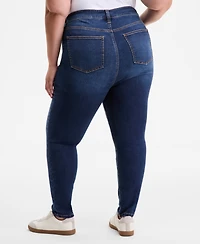 On 34th Trendy Plus High-Rise Skinny Ankle Jeans, Exclusively at Macy's