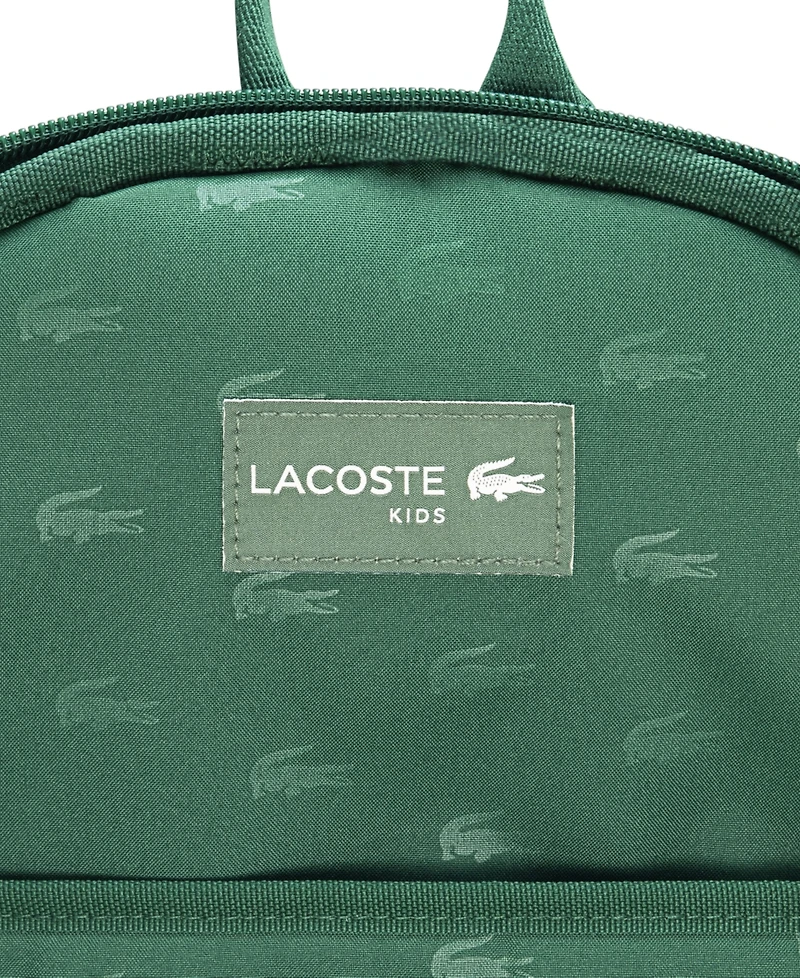 Lacoste Big Kids Core Printed Backpack