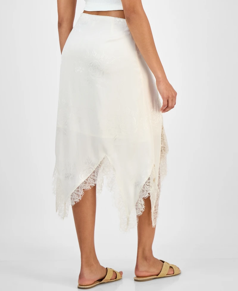 And Now This Women's Asymmetrical Hem Slip Skirt, Exclusively at Macy's