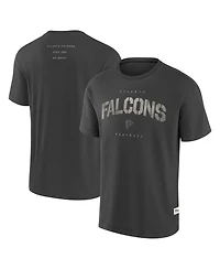 Fanatics Men's Charcoal Atlanta Falcons Elements Weathered Tonal Future Ground T-Shirt