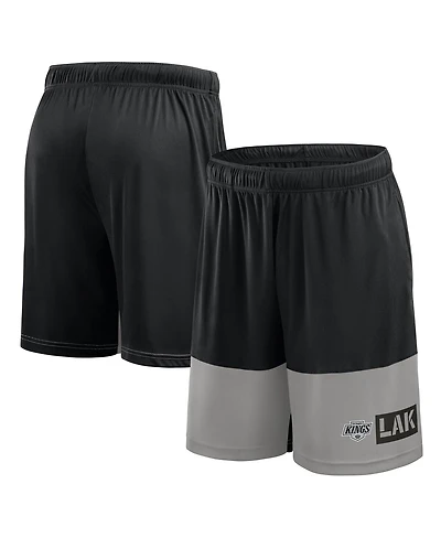 Logo Athletic Men's Black Los Angeles Kings Best of the Shorts