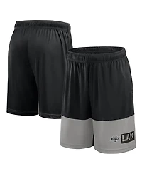 Logo Athletic Men's Black Los Angeles Kings Best of the Shorts