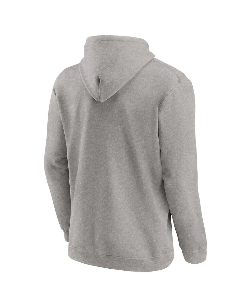 Fanatics Men's Heather Gray Mit Engineers Fleece Pullover Hoodie