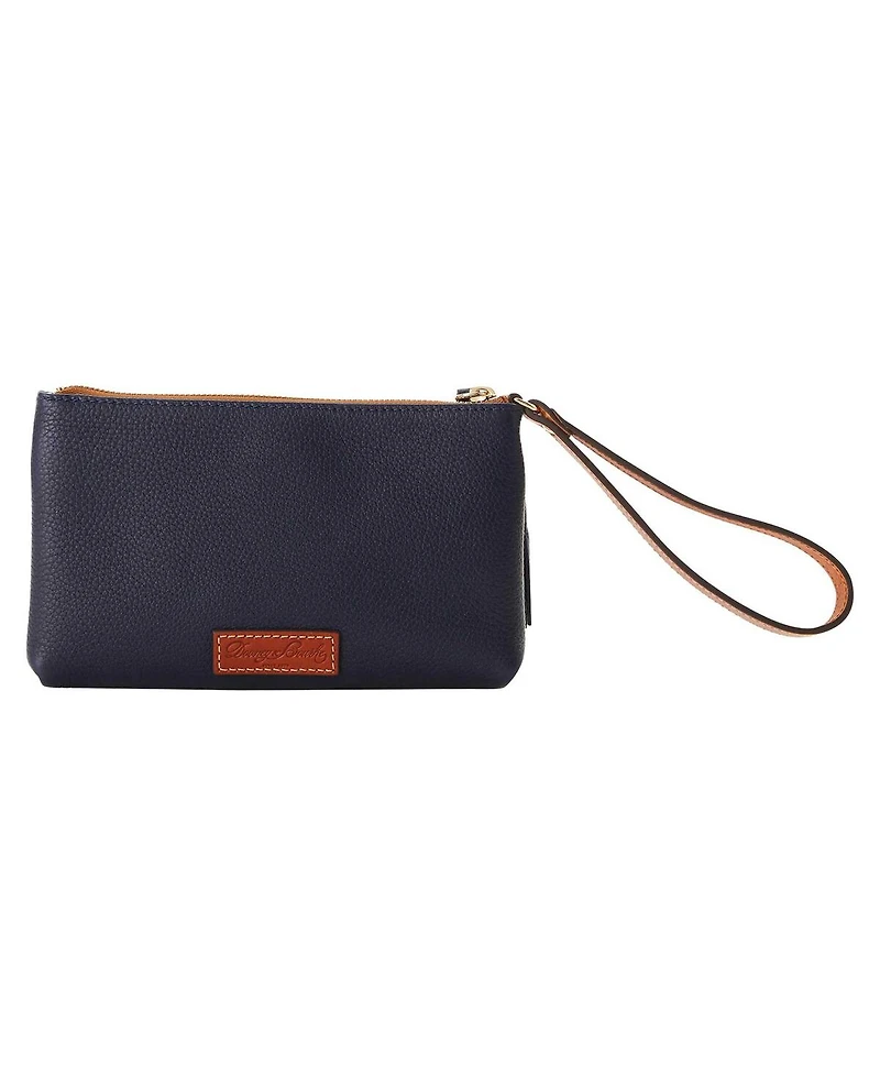 Dooney & Bourke Cleveland Guardians Infield Double-Zip Wristlet