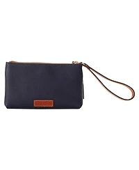 Dooney & Bourke Cleveland Guardians Infield Double-Zip Wristlet