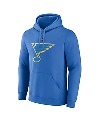 Fanatics Men's Blue St. Louis Blues Alternate Logo Fleece Pullover Hoodie