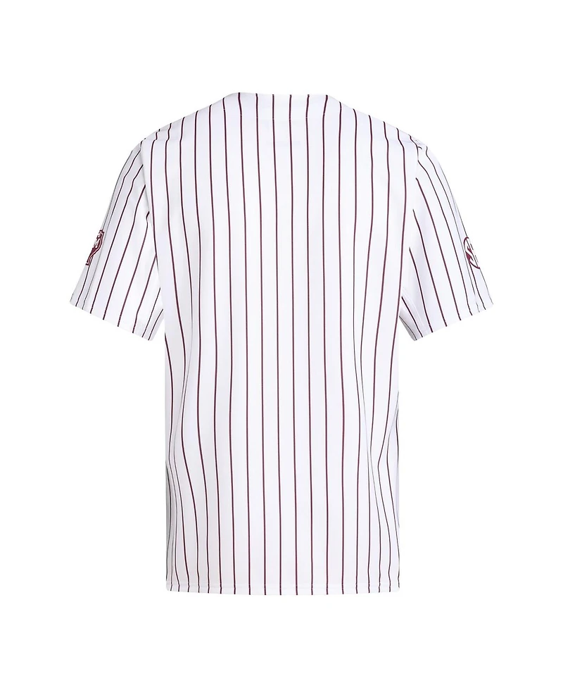 Adidas Men's White Texas A&M Aggies Replica Baseball Jersey
