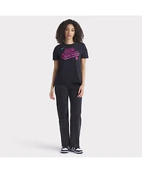 Nike Women's Black Miami Marlins 2025 City Connect Flowy Fashion Tri-Blend Performance T-Shirt
