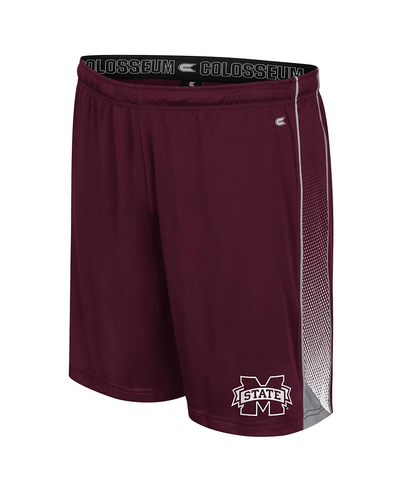 Colosseum Men's Maroon Mississippi State Bulldogs Online Shorts