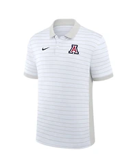 Nike Men's White Arizona Wildcats 2025 Early Season Coaches Sideline Victory Stripe Performance Polo Shirt