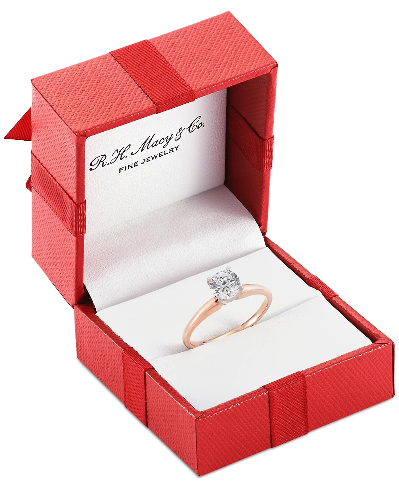 Diamond (1 ct. t.w.) Engagement Ring 14K White, Yellow or Rose Gold