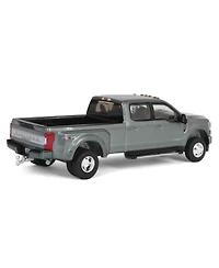 1/64 2022 F-350 Platinum Dually Metallic Gray Exclusive Greenlight